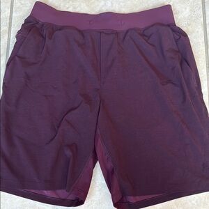 Lululemon Men's Maroon Shorts